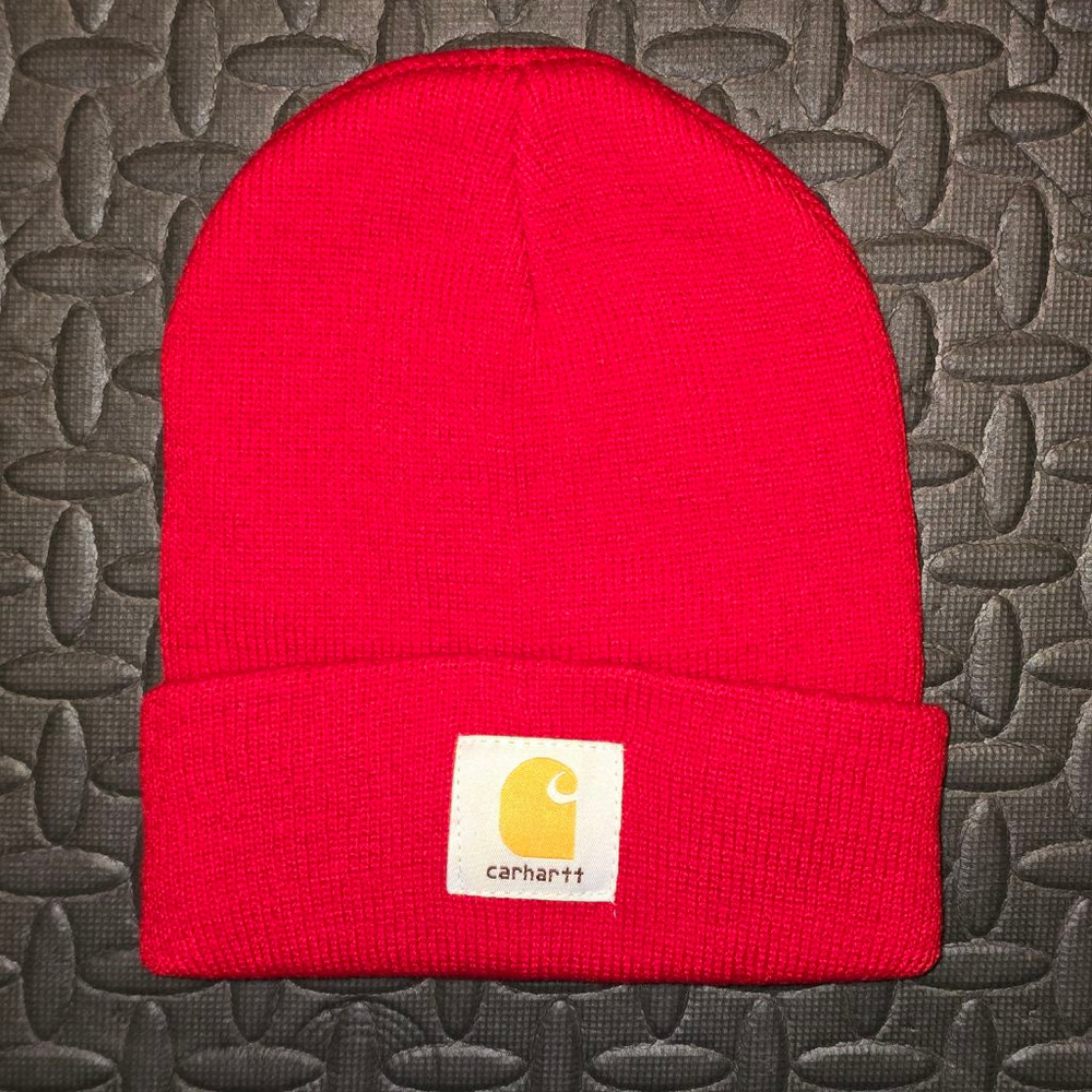 Carhartt Women's Vibrant Red Knit Beanie